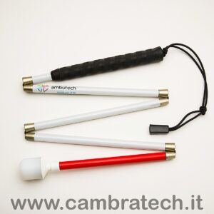 Bastone bianco premium canadese in grafite