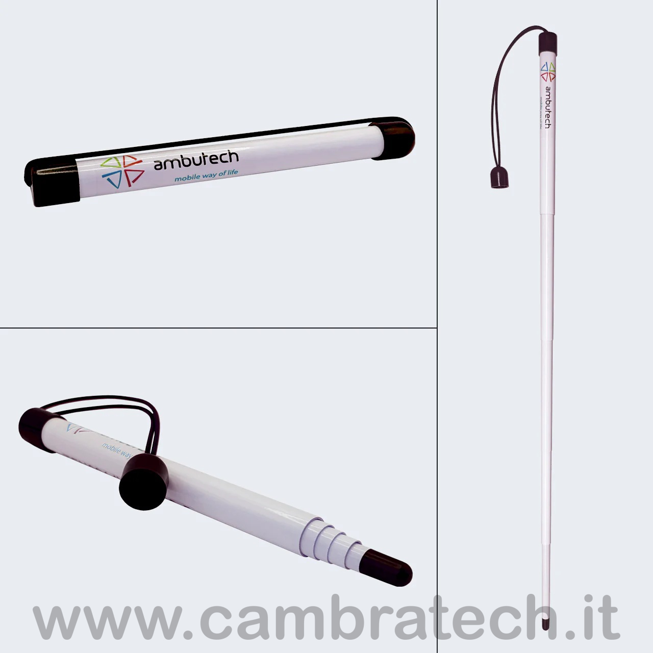 immagini del bastone bianco telescopico da teatro