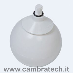 Punta rotante Rolling Ball aggancio a vite